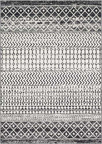 Artistic Weavers Chester Boho Moroccan Runner Area Rug,2'7" x 7'6",Black
